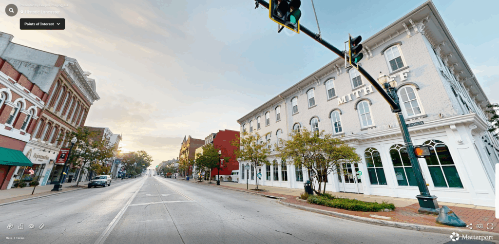 3-D Tour of downtown Lancaster