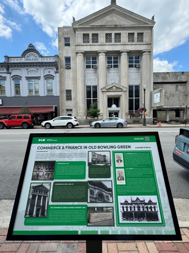 Photo of the City of Bowling Green Historical Signs