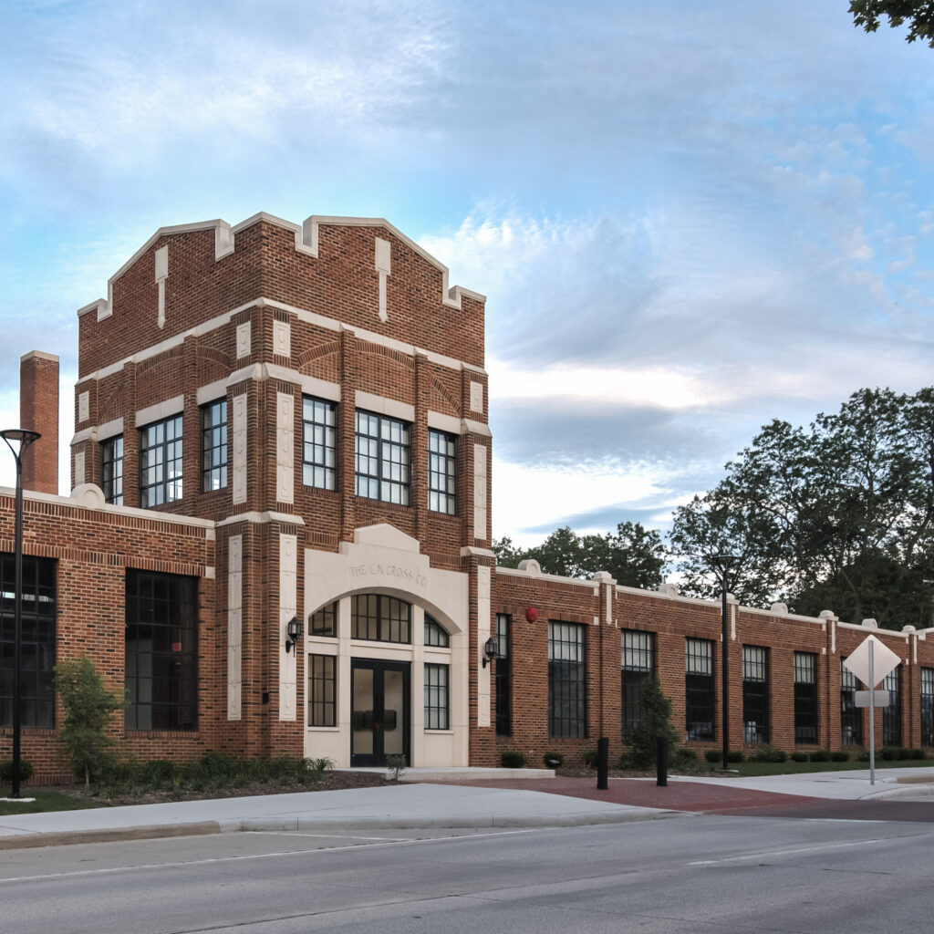 Photo of the LN Gross Co. Building