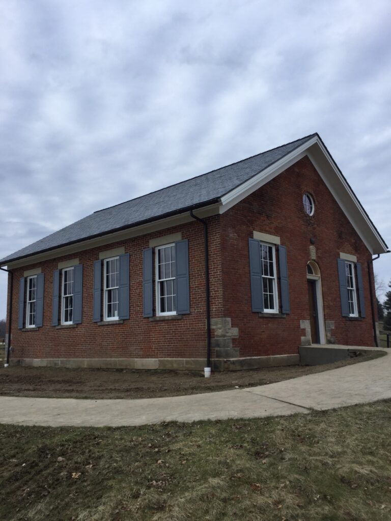 Photo of the Lichtenwalter Schoolhouse