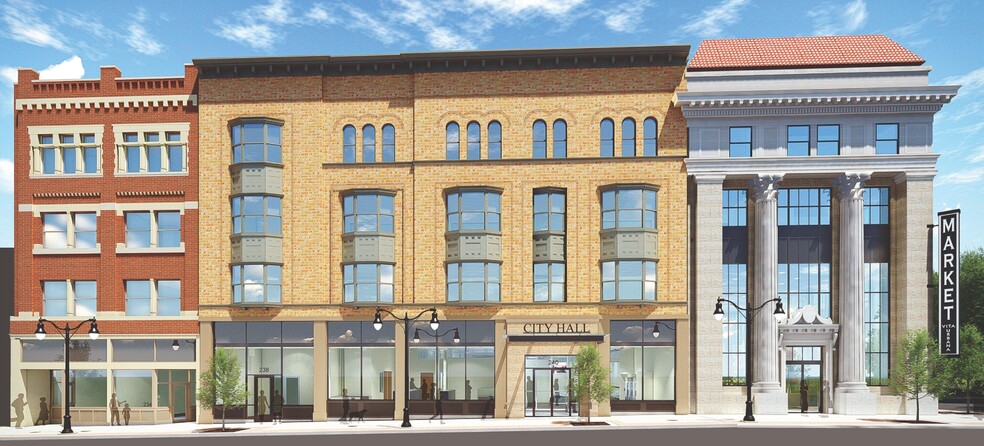 Photo of the Commercial Banking & Trust Co., Kingsbury, & Whitworth Buildings in Sandusky