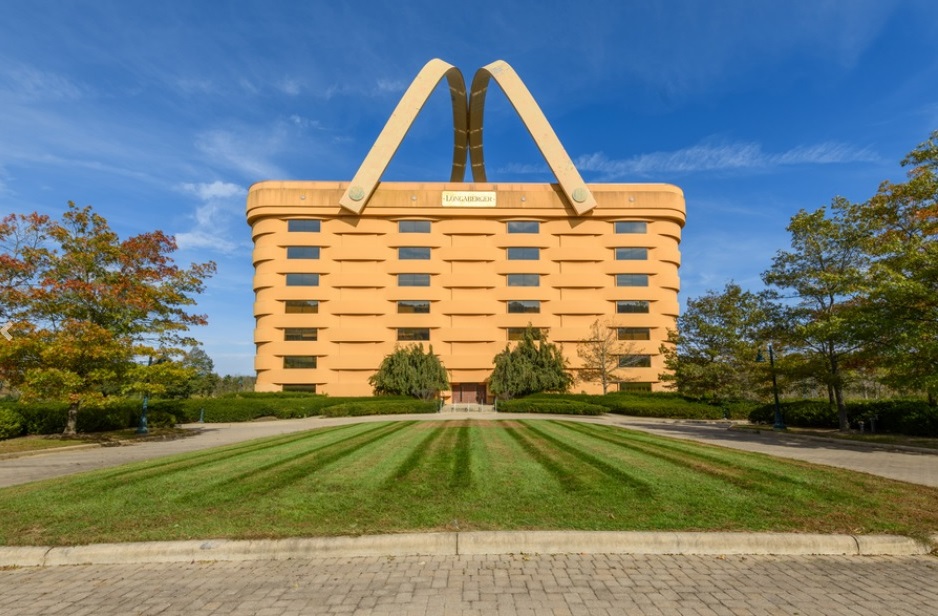 Photo of the Longaberger Basket Building