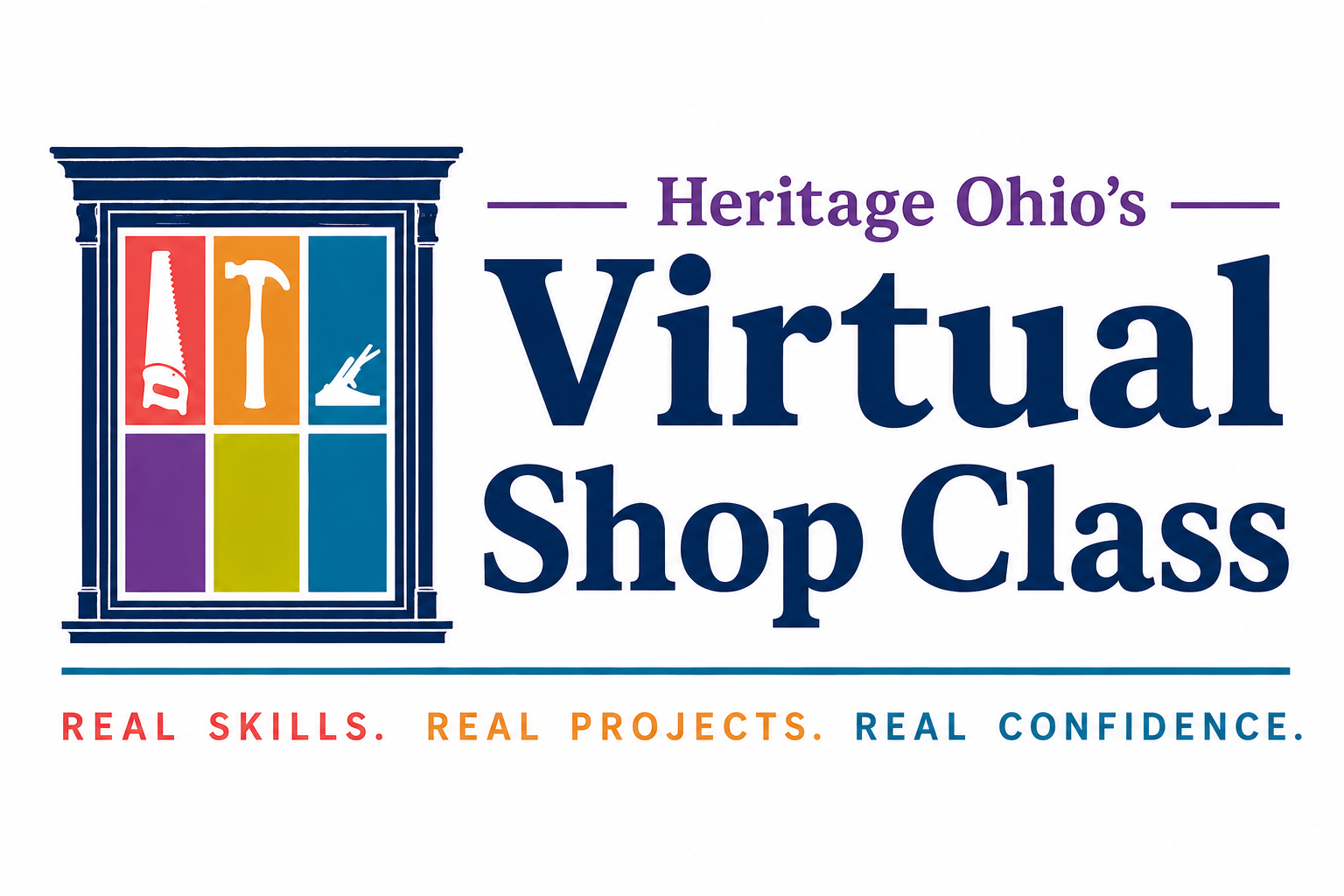 Virtual Shop Class Logo - Testing Copy