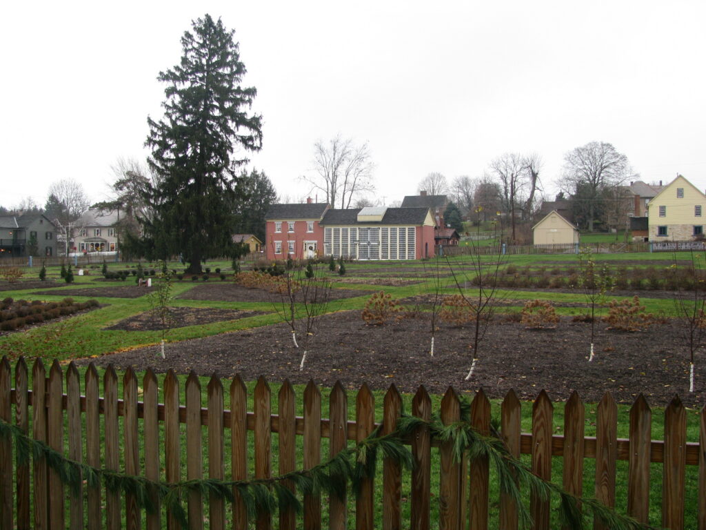 Photo of the historic greenhouse at the Zoar Gardens in Zoar, Ohio